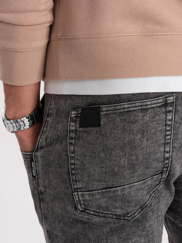 Ombre Clothing Jeans grigi da uomo Abbigliamento Ombre