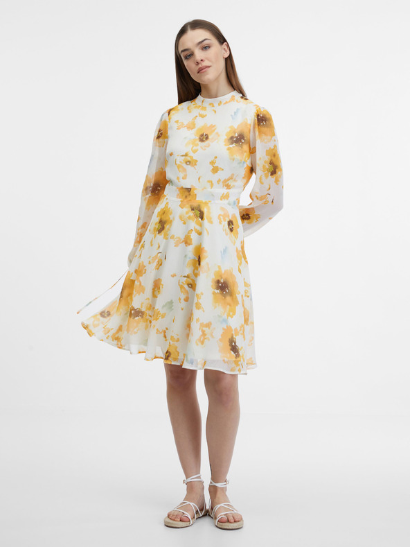 Orsay Abito floreale bianco da donna ORSAY