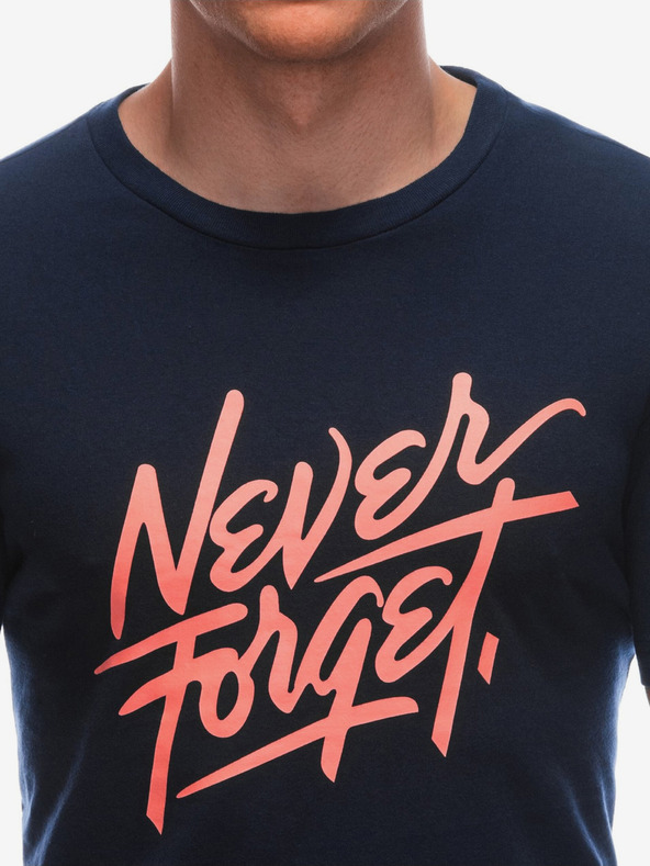 Edoti Maglietta Edoti blu scuro da uomo