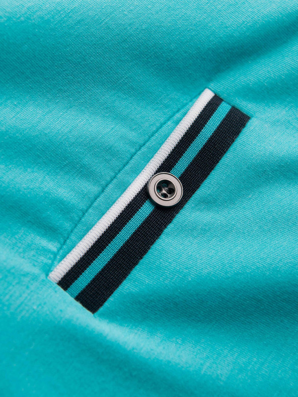 Ombre Clothing Camicia button down turchese da uomo Ombre Clothing