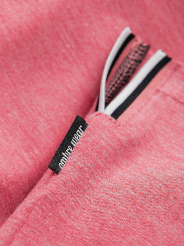 Ombre Clothing Camicia button down uomo rosa antico Abbigliamento Ombre