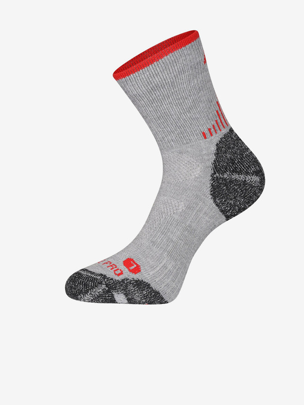 ALPINE PRO Calze sportive grigie ALPINE PRO Kerowe