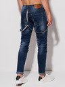 Edoti Jeans uomo blu scuro effetto strappato Edoti