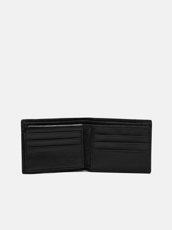 Edoti Portafoglio in pelle nero da uomo Edoti