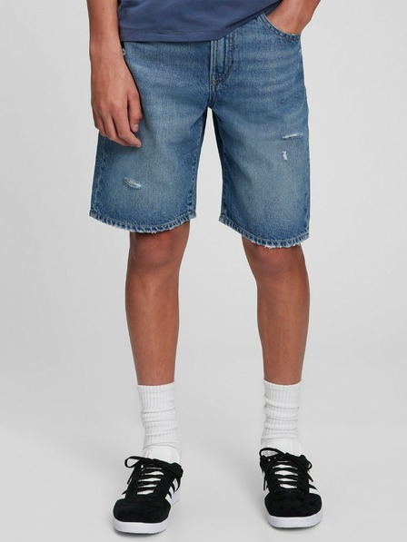 GAP Pantaloncini di jeans blu da ragazzo anni '90 larghi GAP