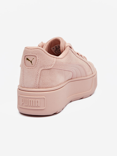 Puma Sneakers da donna rosa antico in pelle scamosciata Puma Karmen