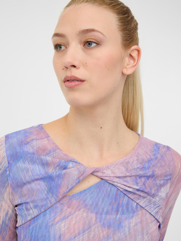 Orsay Maglia a maniche lunghe stampata rosa chiaro da donna ORSAY