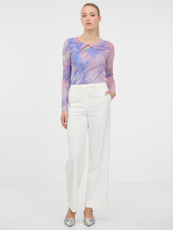 Orsay Maglia a maniche lunghe stampata rosa chiaro da donna ORSAY