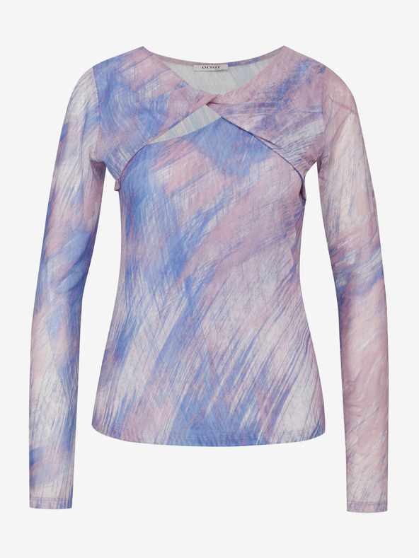Orsay Maglia a maniche lunghe stampata rosa chiaro da donna ORSAY