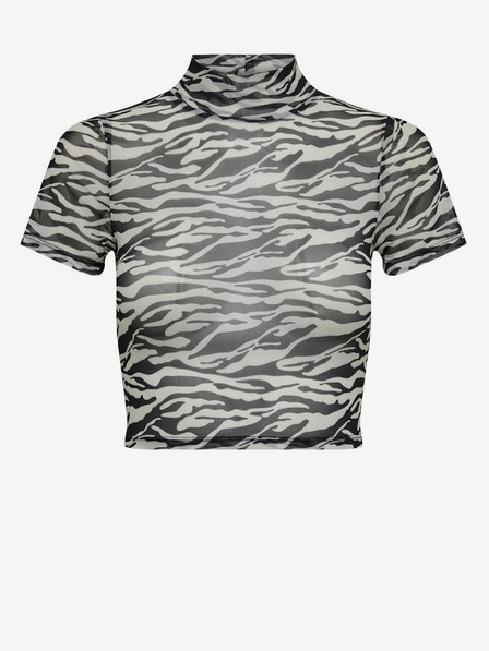 ONLY Top a fantasia crema e nero da donna ONLY Lamy