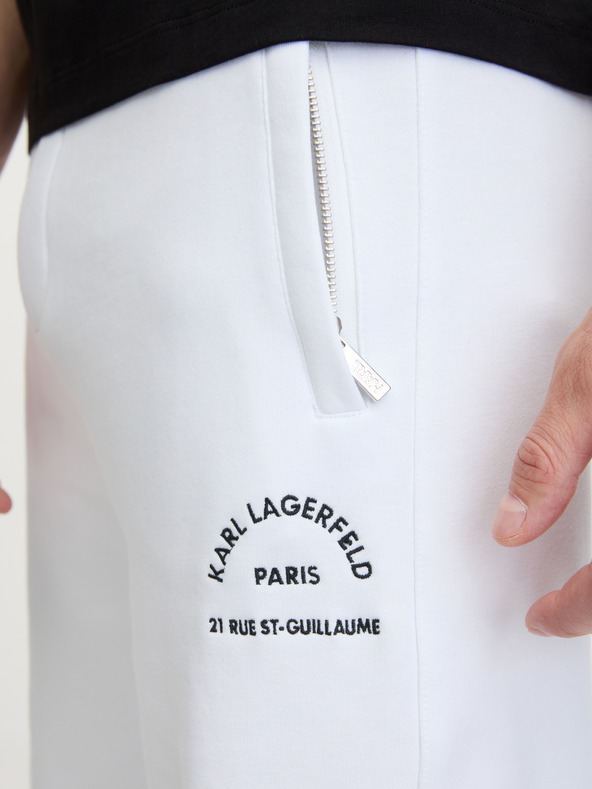 Karl Lagerfeld Pantaloni da uomo bianchi KARL LAGERFELD