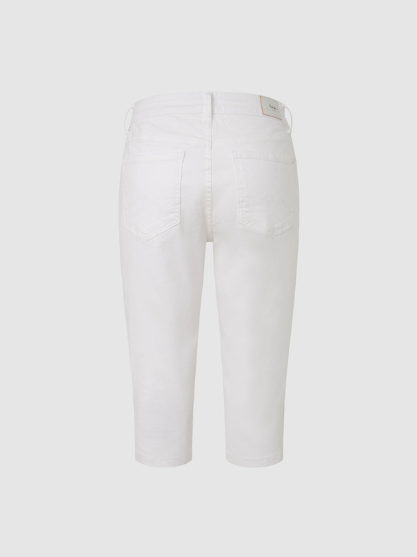 Pepe Jeans Pantaloncini di jeans bianchi da donna Pepe Jeans