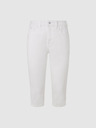 Pepe Jeans Pantaloncini di jeans bianchi da donna Pepe Jeans