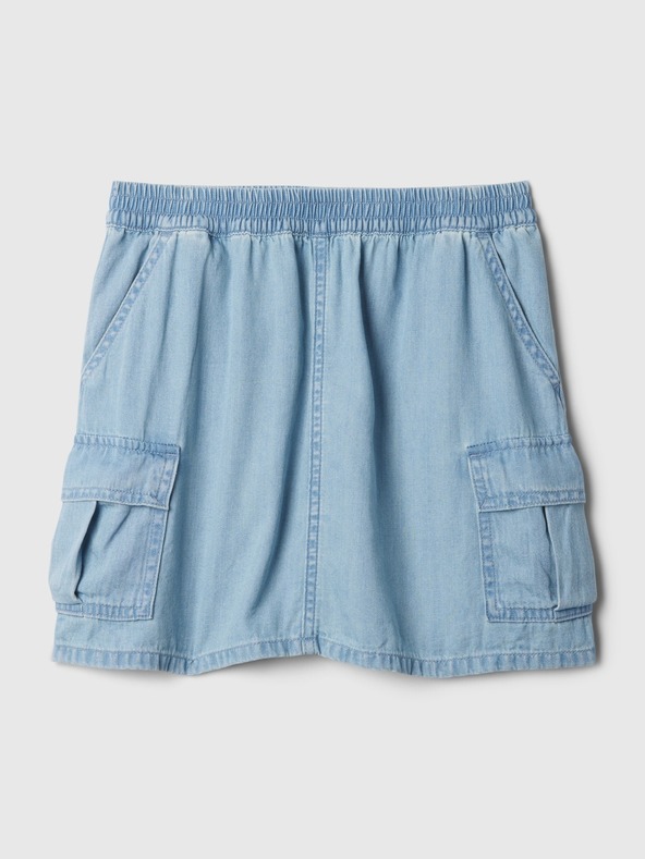 GAP Kids' Denim Cargo Skirt GAP