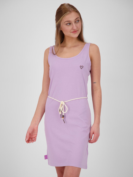 Alife and Kickin Abito corto viola chiaro da donna con cravatta Alife and Kickin Jennifer