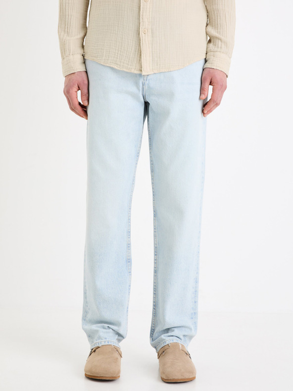 Celio Jeans Celio C15 straight Fodroit 30 uomo blu chiaro
