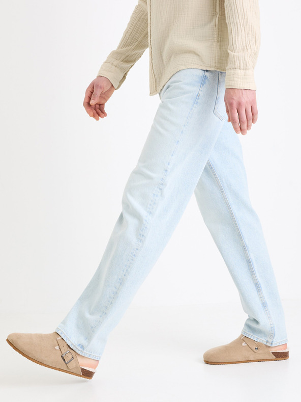 Celio Jeans Celio C15 straight Fodroit 30 uomo blu chiaro