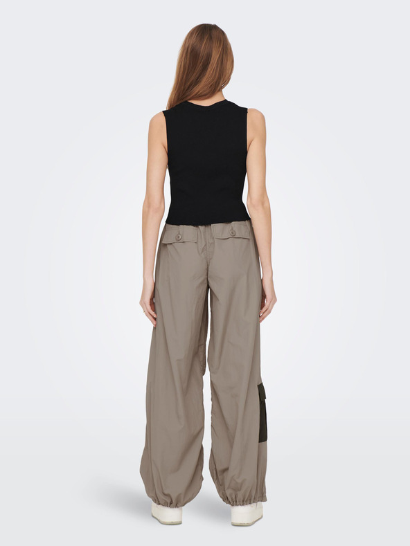 ONLY Top nero a coste da donna ONLY Majli