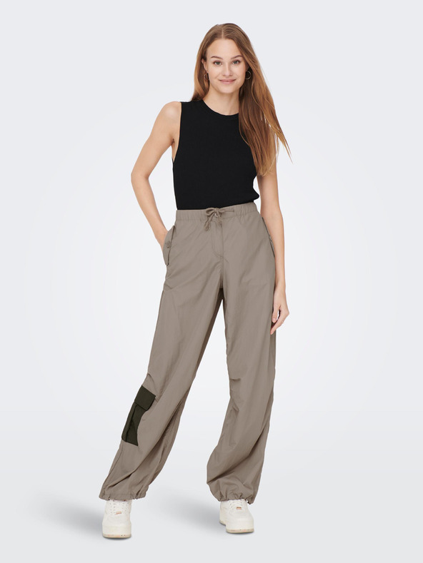 ONLY Top nero a coste da donna ONLY Majli