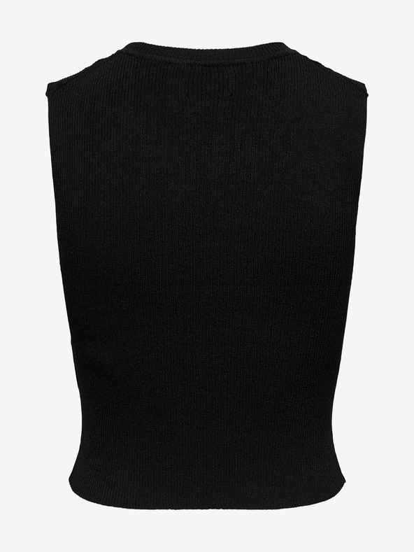 ONLY Top nero a coste da donna ONLY Majli