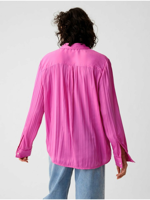 GAP Boyfriend satin shirt GAP