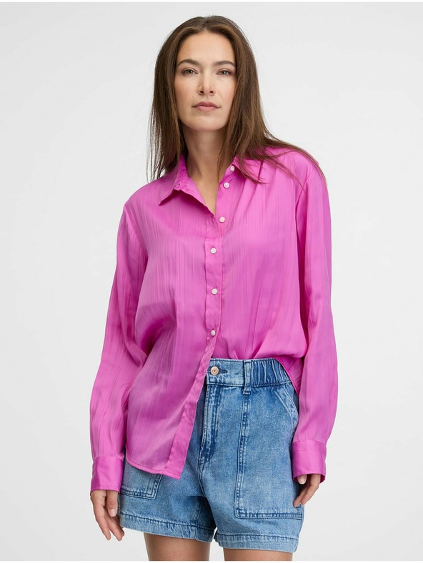 GAP Boyfriend satin shirt GAP