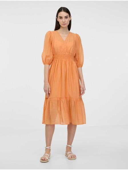 Orsay Abito midi arancione da donna ORSAY