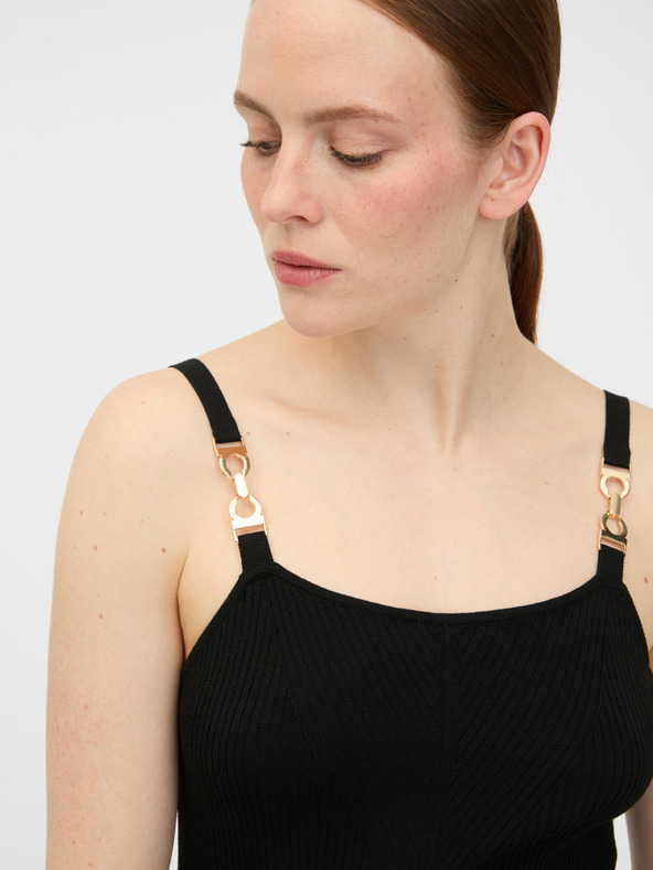 Orsay Abito midi nero da donna ORSAY