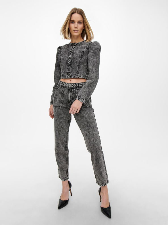 Jacqueline de Yong JDY Drew Grigio Jeans straight fit