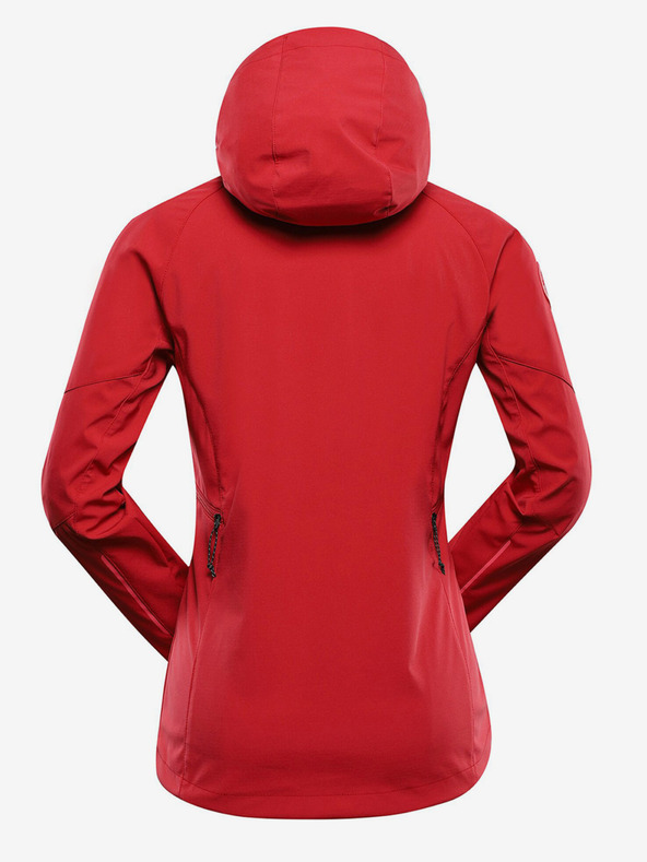 ALPINE PRO Giacca softshell da donna rossa con membrana Alpine Pro ESPRITA