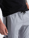 Ombre Clothing Pantaloni cargo jogger grigio chiaro da uomo Ombre Clothing