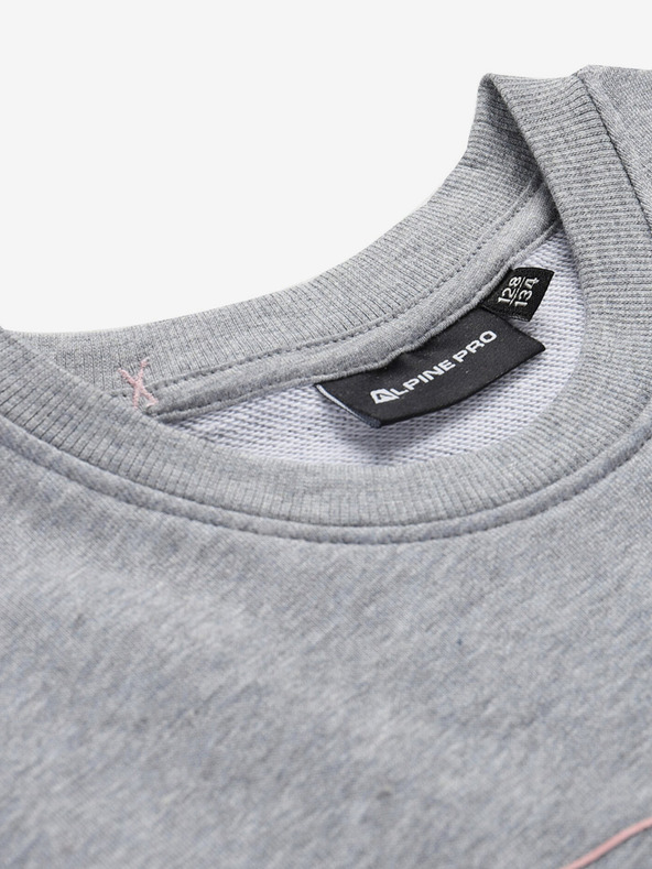 ALPINE PRO Vestito grigio da bambina Alpine Pro HUDERO