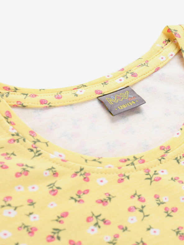 NAX Vestito giallo per bambina NAX Lefo