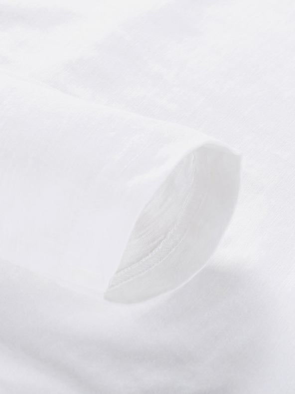 NAX Camicia bianca con cappuccio NAX Komer da uomo