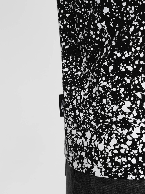 Ombre Clothing Canotta nera stampata da uomo Ombre Clothing