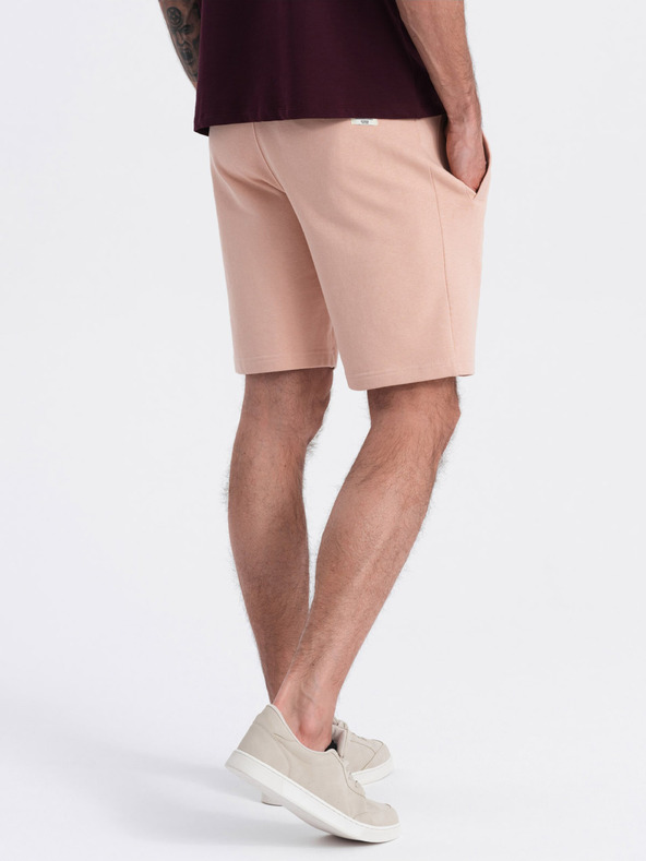 Ombre Clothing Pantaloni da ginnastica rosa da uomo Ombre Clothing