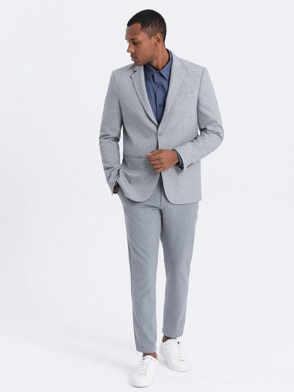 Ombre Clothing Giacca grigia da uomo Ombre Clothing