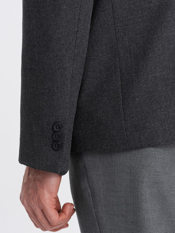 Ombre Clothing Giacca da uomo grigio scuro Ombre Clothing