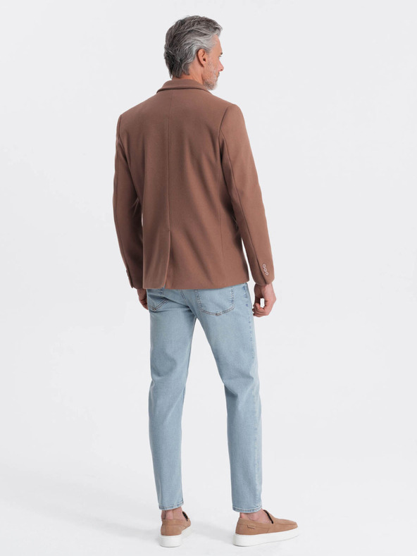 Ombre Clothing Giacca marrone da uomo Ombre Clothing