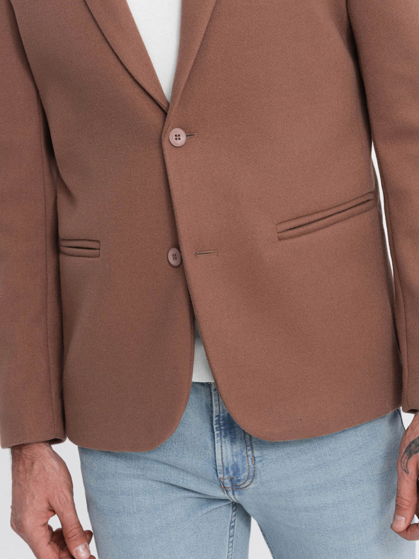 Ombre Clothing Giacca marrone da uomo Ombre Clothing