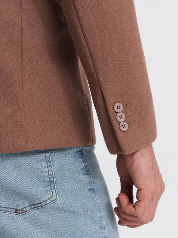 Ombre Clothing Giacca marrone da uomo Ombre Clothing