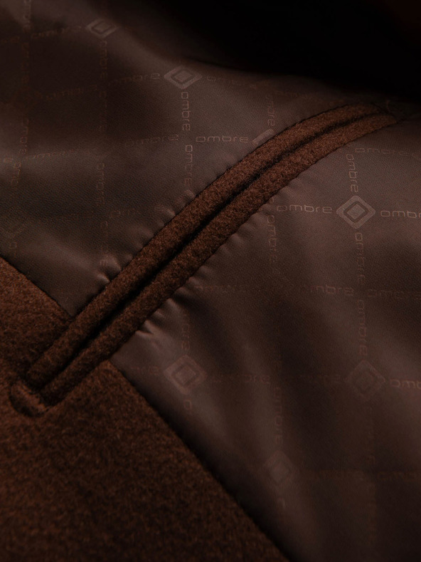 Ombre Clothing Giacca marrone da uomo Ombre Clothing