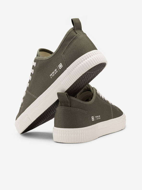 Ombre Clothing Scarpe da ginnastica basic da uomo verdi Ombre Clothing Classic