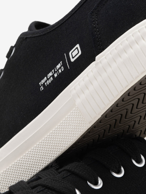 Ombre Clothing Scarpe da ginnastica basic da uomo nere Ombre Clothing Classic