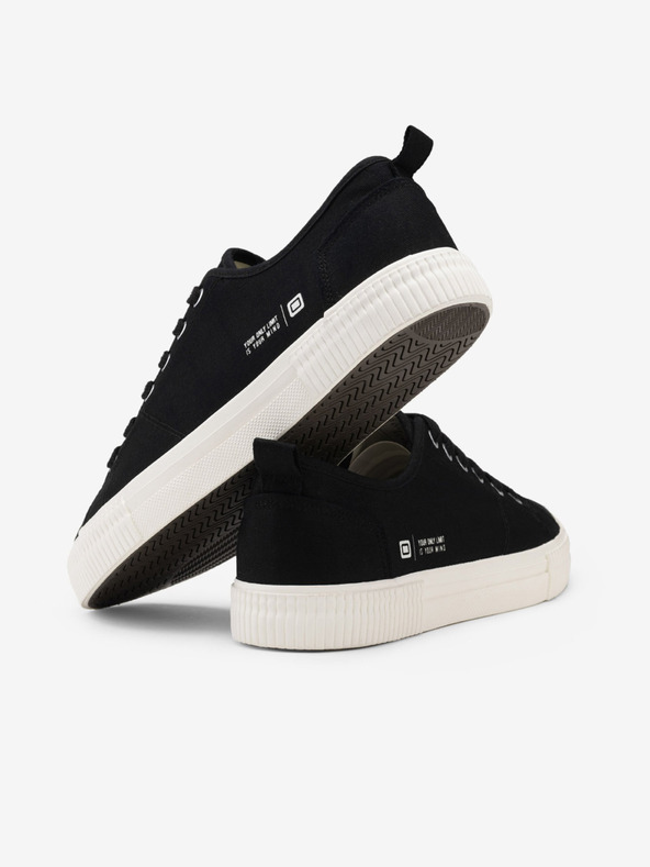 Ombre Clothing Scarpe da ginnastica basic da uomo nere Ombre Clothing Classic