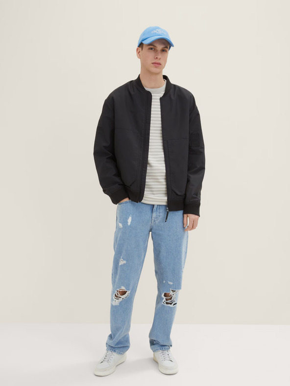 Tom Tailor Denim Bomber nero da uomo Tom Tailor Denim