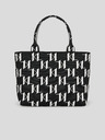 Karl Lagerfeld Monogram Knit Handbag