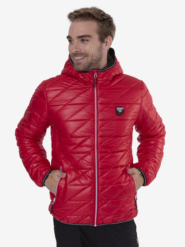 Sam 73 Giacca invernale trapuntata da uomo rossa Sam 73