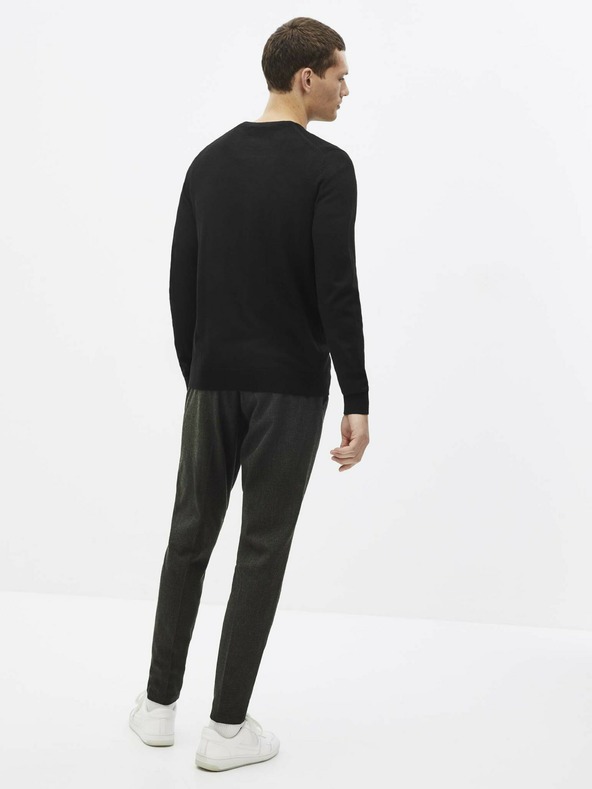 Celio Maglione di lana nero Celio Semeriv