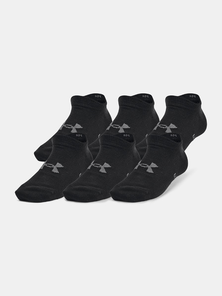 Under Armour UA Yth Essential No Show Socks 6 pairs of children